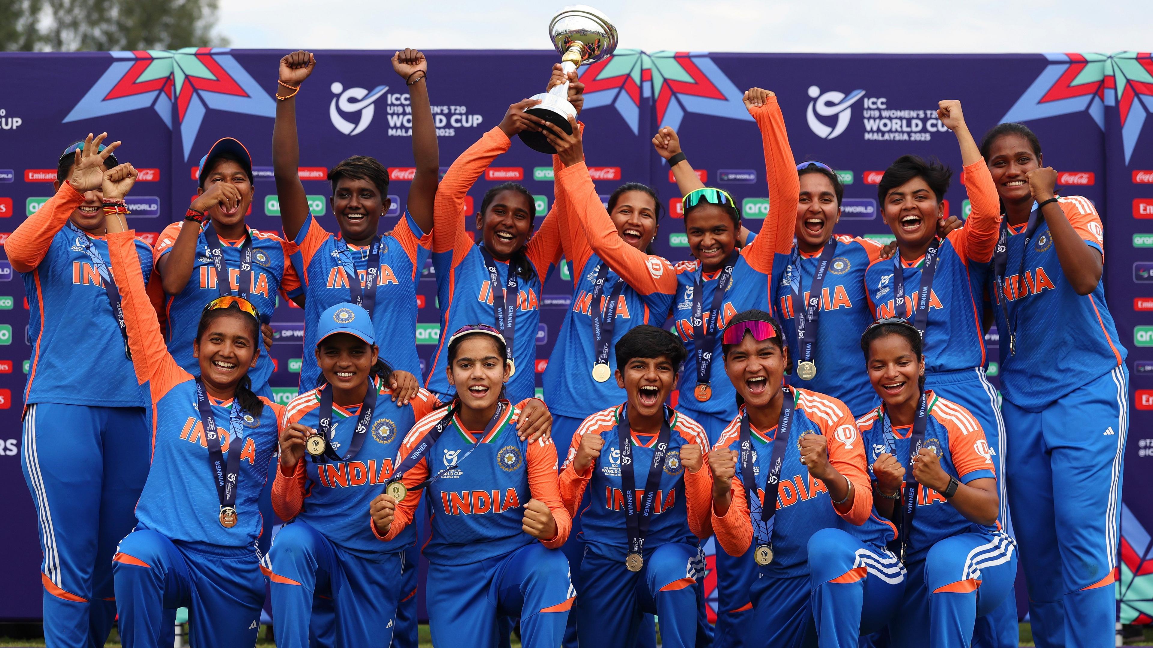 भारत ने 2025 में अंडर-19 विमेंस टी-20 के वर्ल्ड कप जीता था